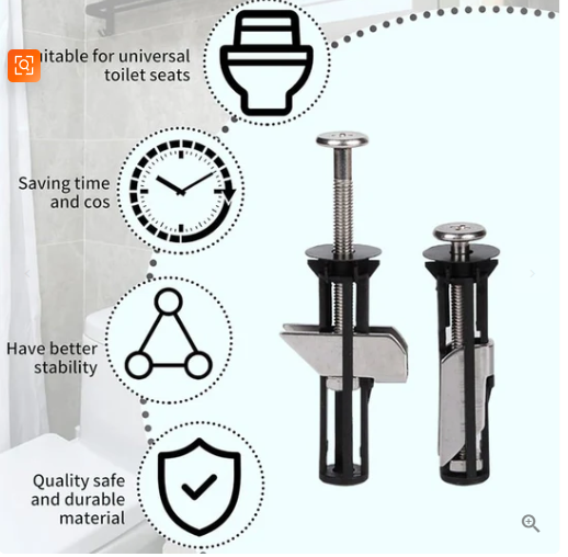 Toilet Seat Bolt Kit