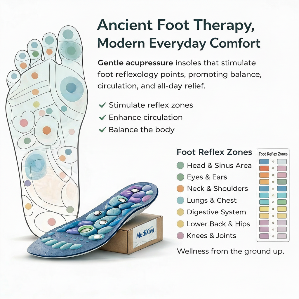 Medixiva™ Magnetic Insoles