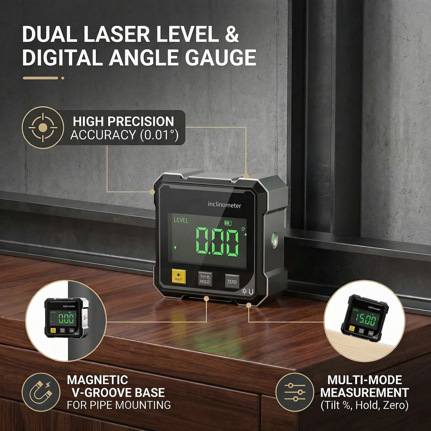 Laser Angle Cube