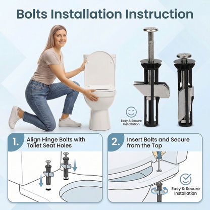 Toilet Seat Bolt Kit