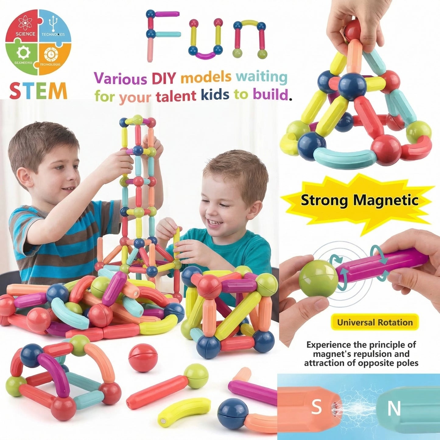 Magnetic Build Kit